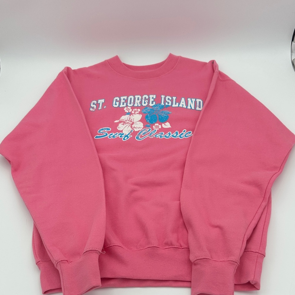 Pink St. George Island Sweatshirt